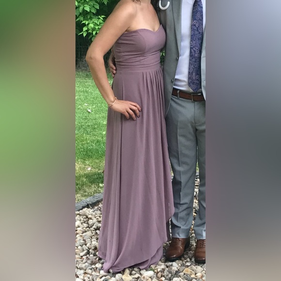 Dusty Lavender bridesmaid dress - Picture 2 of 6